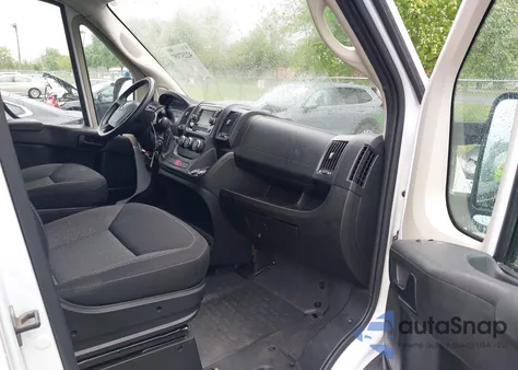 2021 Ram Promaster 2500 High Roof 159 Wb из США, поврежденный, VIN 3C6LRVDG5ME576517